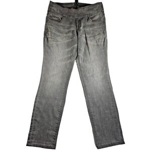 Womens Jag‎ Jeans PULL ON High Rise Skinny Jeggings Gray Jeans STRETCH size 12